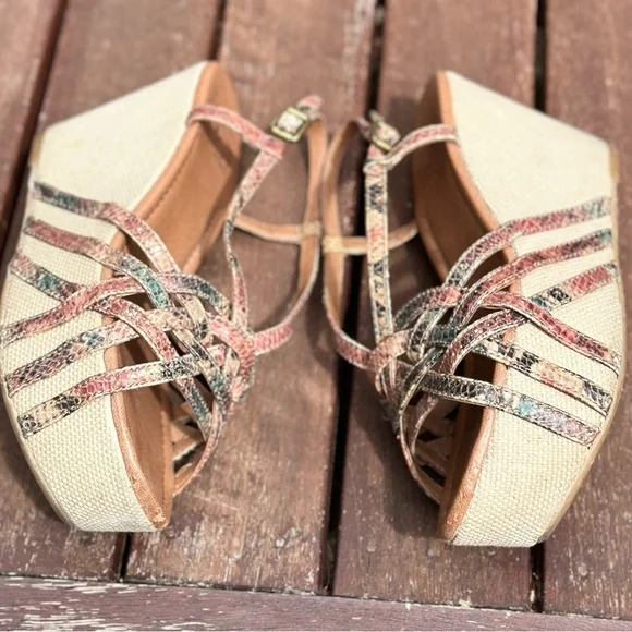Lucky Brand wedge sandals - Picture 3 of 6